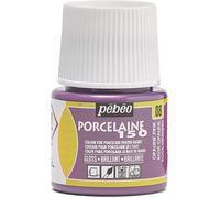 Pébéo Peinture porcelaine 150 Brillant Rose opaline N°08 - Flacon 45 ml - Cuisson 150°C