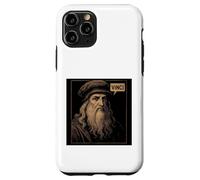 Peinture Portrait Da Vinci Man Coque pour iPhone 11 Pro