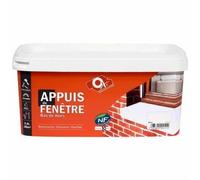 Peinture pour appuis de fenêtre - GRI - 1 Litre - Gris clair - Monocouche - Garantie 10 ans