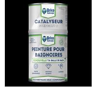 Peinture pour baignoire et salle de bain - BRICOSALVAJE - Noir - Mat - 750ml