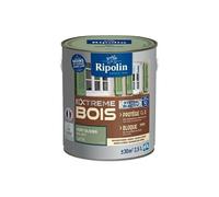Peinture pour bois intérieur et extérieur - Vert olivier Ral 6021 satin - 2,5 L