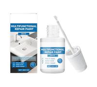 Peinture pour carrelage - Revêtement imperméable et anti-rayures - Remplissage à séchage rapide pour murs de salle de bain - Kit de réparation avec finition sans - Décoration d'intérieur