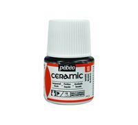 3253112 Émail peinture a froid céramique flacon de 45ml blanc