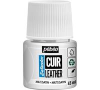 Peinture Pour Cuir Et Simili - Blanc Pur - Setacolor Cuir - Pébéo - 45ml