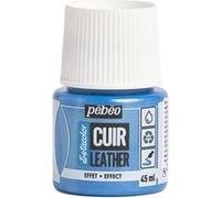 Peinture pour cuir et simili - Bleu et vert - Setacolor Cuir - Pébéo - 45ml