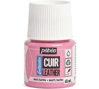 Peinture pour cuir et simili - Rose candy - Setacolor Cuir - Pébéo - 45ml Rose