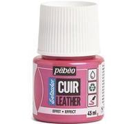 Peinture pour cuir et simili - Rose et bleu - Setacolor Cuir - Pébéo - 45ml