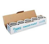 Peinture pour doigts Jovi 5 Pièces Noir 125 ml Noir