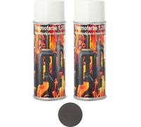 Peinture pour four 1200 °C Peinture spéciale pour four Peinture thermique Anthracite Spray pour four 2x aérosols