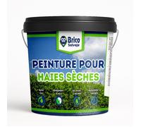 Peinture pour Haies - BRICOSALVAJE - 4 Litres - Vert - Excellente adhérence - Résistante aux intempéries