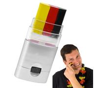 Peinture pour le visage arc-en-, bâton de peinture pour le visage arc-en | Stylo d'impression de drapeaux nationaux avec 3 couleurs - Peinture pour le -, marqueur de de fierté lavab