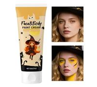 Peinture pour le visage - grand maquillage complet du corps à base d'eau pour des effets de costumes durables, cosplay, Halloween, fête, théâtre, usage de scène pour les adultes et les , 1,57x4