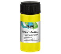 Peinture pour marbrer Magic Marble 73231 par Kreul - 20 ml - Jaune fluo