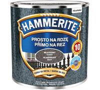 Hammerite Peinture de protection en métal anti-rouille 250 ml, gris