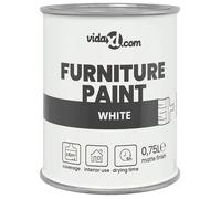 vidaXL Peinture pour meubles Blanc 0.75 L