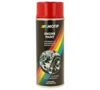 Peinture pour Moteur Motip - Bombe Aérosol Spray de Peinture pour Moteur Auto Moto - Rouge - 400 ml - Ref. 04091