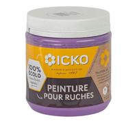 Peinture pour Ruches Icko, 1L, Violet, à Base d'Huiles Végétales, Sans Danger pour les Abeilles
