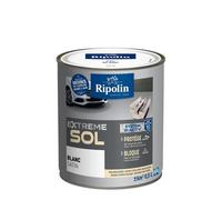 Peinture pour Sol Intérieur & Extérieur - Satin - 0,5L - Blanc - Ripolin