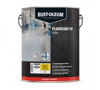 Peinture pour sols 7200 Floor Coat polyuréthane ultra-résistante - 5L - jaune 1035 RUST-OLEUM