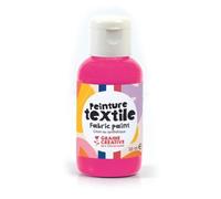 GRAINE CREATIVE Peinture Textile Rose Fluo 50 ML