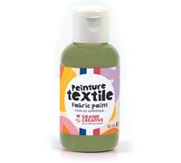Peinture Pour Textile 50 Ml - Vert Kaki