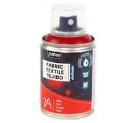 Peinture pour textile - Pébéo - 100 ml - Rouge - Couleur éclatante - Facile à utiliser