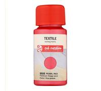 Peinture pour textile - rouge nacré - Talens Art Creation - 50ml