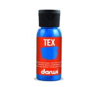 Peinture Pour Tissus - Bleu Ciel - Opaque - Peinture À L'eau - Tex - Darwi - 50ml
