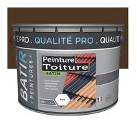 Peinture pour toiture 10 L - Brun - BAT113114 - Batir