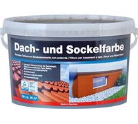 Peinture pour toiture et soubassement Baufan anthracite 5 l | Résistante à l'abrasion | Résistante aux intempéries | Sans solvant et respirante | Diluable à l'eau | Pour l'intérieur et l'extérieur