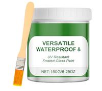 Peinture pour verre dépoli | Peinture aérosol pour verre dépoli | Peinture pour verre translucide | Finition verre dépoli | Vernis givré imperméable à base d'eau pour fenêtre