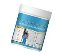 Peinture pour verre dépoli - Peinture imperméable de 500 g pour fenêtre | Revêtement à base d'eau pour le verre de salle de douche et de salle de bain | Semi-transparent pour portes coulissantes et