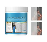 Peinture pour verre dépoli, peinture imperméable pour fenêtre, à base d'eau, compacte, polyvalente, portable, idéale pour salle de douche, salle de bain, travaux manuels, porte coulissante (volume