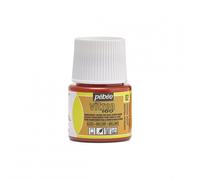 PEBEO - Peinture sur Verre Transparante Vitrea 160°C - Jaune Safran - 45 ML