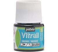 Peinture Pour Verre - Vitrail - Pébéo - Bleu Cyan - 45ml