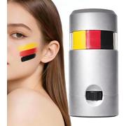 Peinture pour visage pour événements sportifs - Maquillage de drapeau de pays résistant à la transpiration | Kit de peinture faciale pour athlètes, joueurs et fans de couleurs de visage faciles à