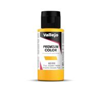 Peinture Premium Vallejo 60 ml - Choix de couleurs Golden Yellow Fluorescent