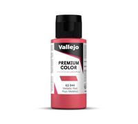 Vallejo Premium Peinture Acrylique Pour Aérographe 62044 Rouge Métallisé 60ml