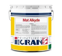 Peinture professionnelle mat, mur et plafond, intérieur, peinture opacifiante, sans odeur Mat Alkyde ECRAN 77 1 litre