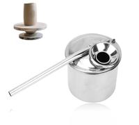 Peinture Pulvérisateur, Pottery Pulvérisateur De Peinture Atomiseur Poterie Pot De Glaçure Soufflé Pots Céramique Peinture Pulvérisateur Acier Inoxydable Argile Outil, 200ml