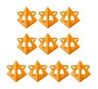 Peinture pyramide - Support sans pied de 10 pièces, roulement de charge de 250 livres, base de support en triangle, construction durable | Accessoires de peinture pour le travail