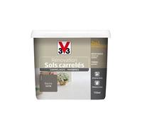 Peinture Racine Satin Sols carrelés V33 750mL Gris 0,000000