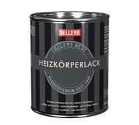 Peinture radiateur, 1 litre, RAL 9002 blanc gris, première qualité, résistante à la chaleur, brillante, ne jaunit pas, très bon résultat pour des surfaces parfaites
