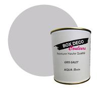 Peinture radiateur à base de laque acrylique aspect velours-satin Aqua Radia - 750 ml / 7.5m², Gris Galet