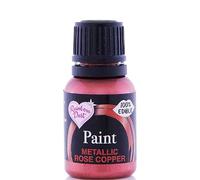 Peinture Rainbow Dust Cake Art, rose cuivré métallisé 25 ml