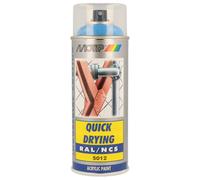 PEINTURE RAL ACRYL RAL5012 BRILLANT AEROSOL 400ML MOTIP