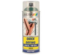 PEINTURE RAL ACRYL RAL6005 BRILLANT AEROSOL 400ML MOTIP