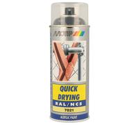 PEINTURE RAL ACRYL RAL7021 BRILLANT AEROSOL 400ML MOTIP