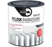 Peinture Relook radiateurs MAISON DECO blanc mat 0.5 l