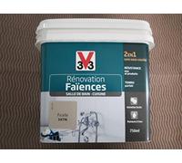 peinture reno faience ficelle sat 0.75l - V33
